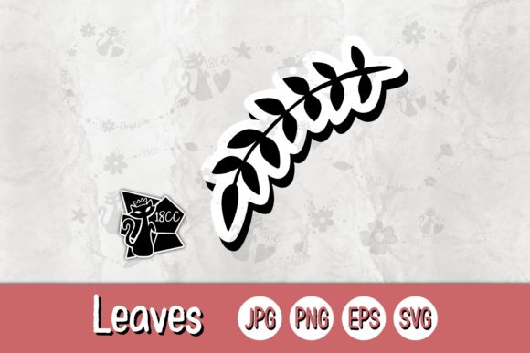 Leaves Silhouette JPG PNG EPS SVG