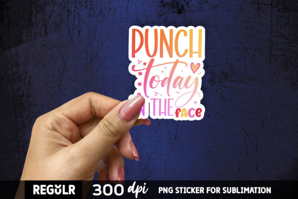 Punch Today in the Face SVG
